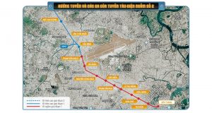 Thông tin về hướng tuyến và ga của Metro số 2